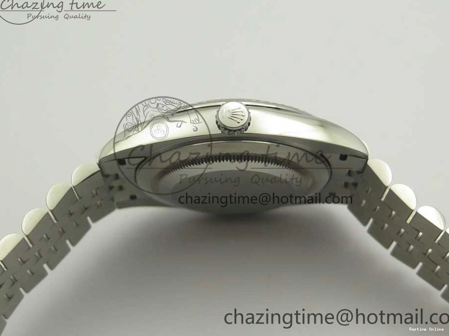 0109 Casual DateJust 41 126334 904L SS DJF 1:1 Best Edition Silver Dial on Jubilee Bracelet A 3298